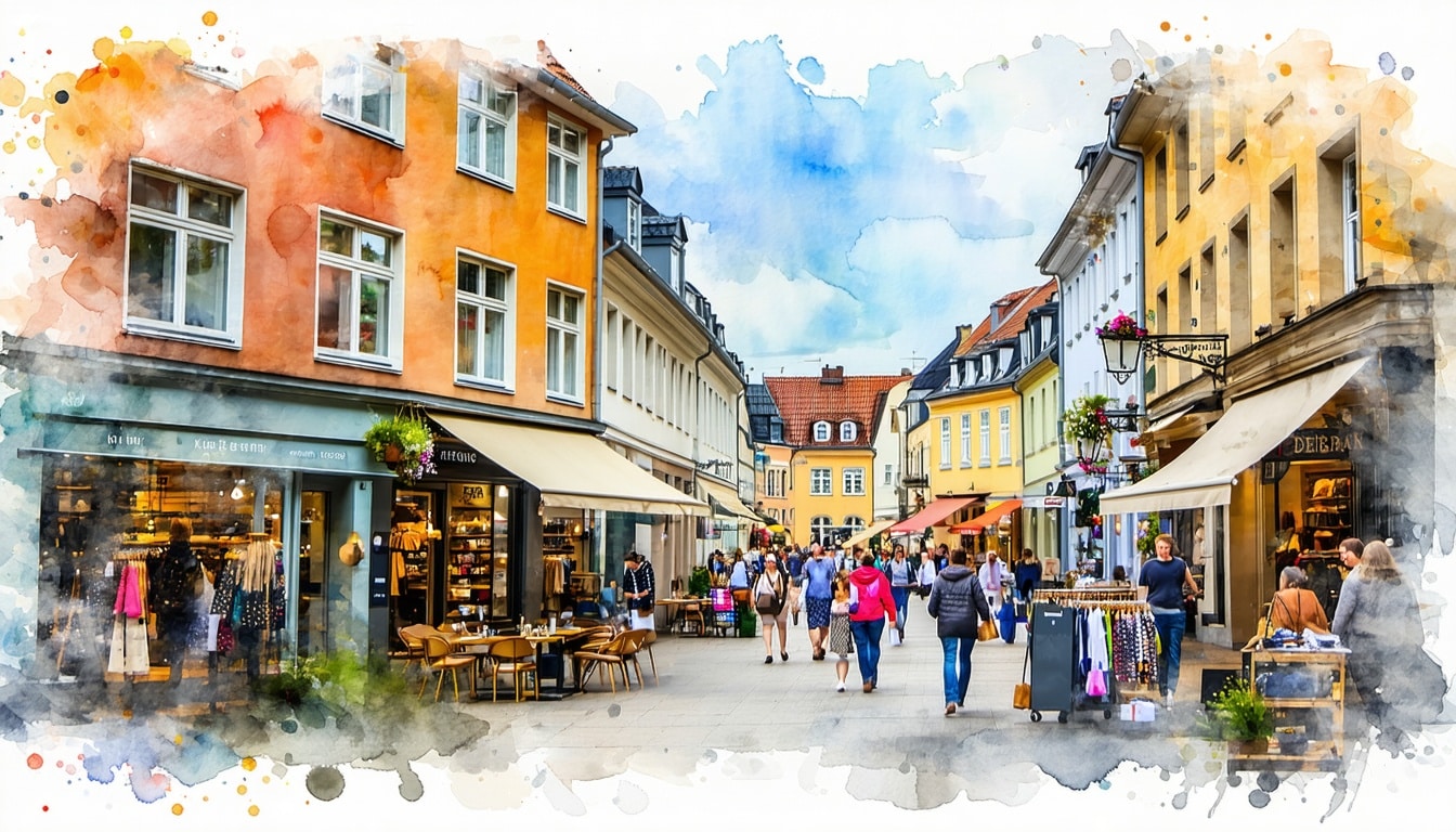 kiel tyskland shopping