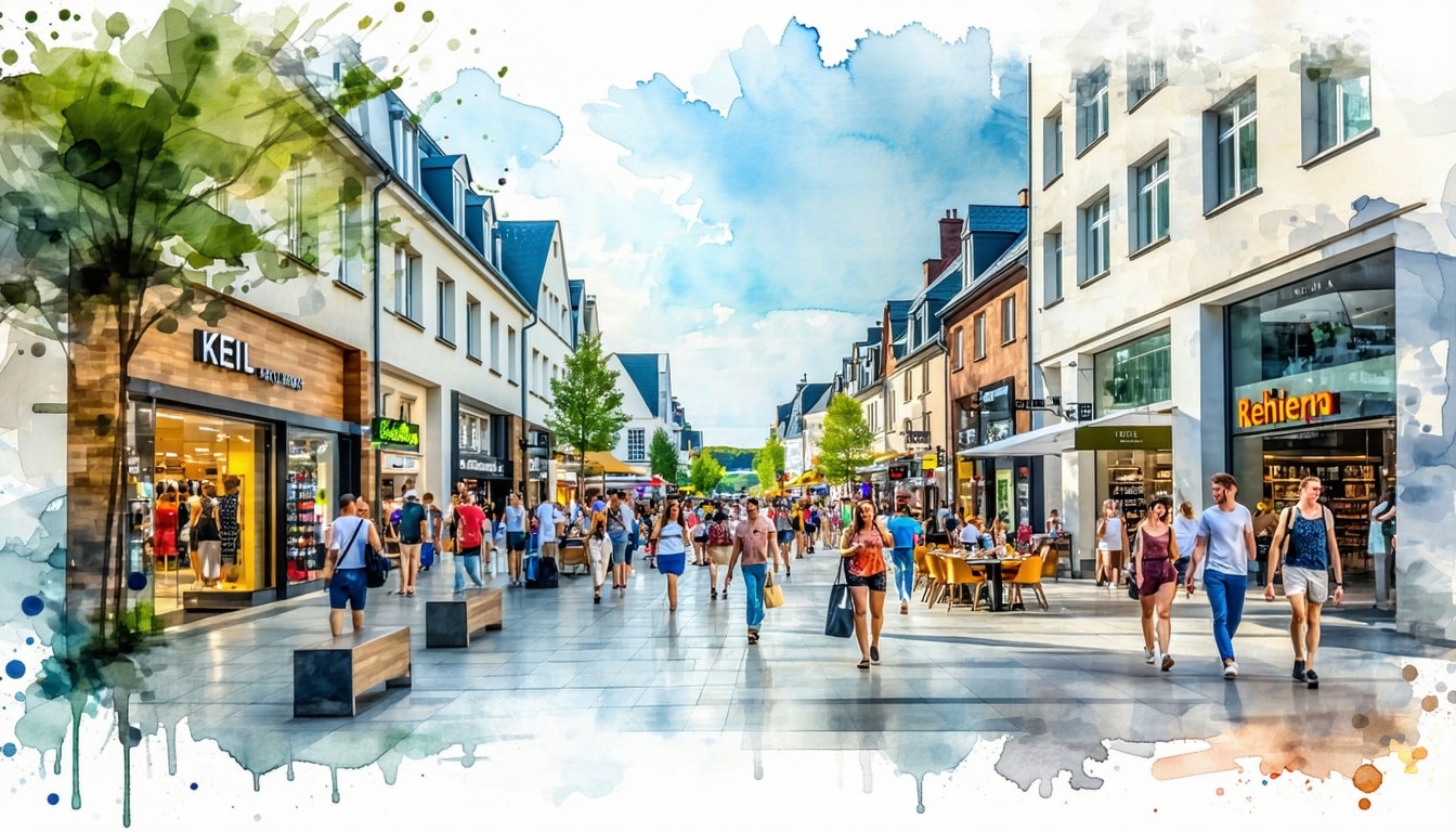 kiel shopping centre