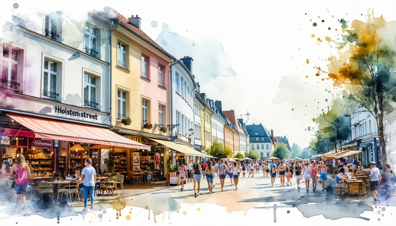 holstenstraße kiel shopping