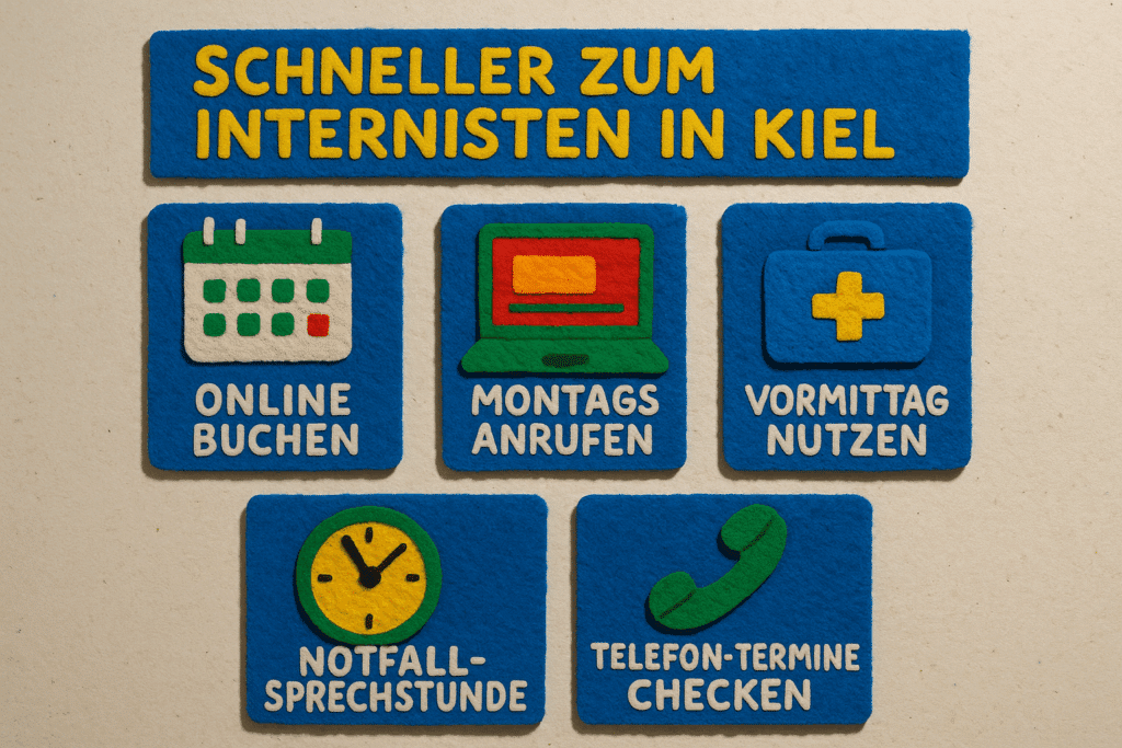 arzttermin schneller buchen tipps kiel