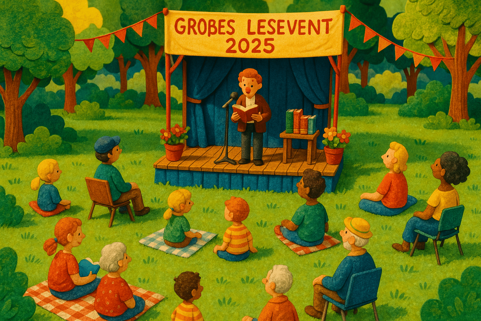 Großes Leseevent 2025 in Flintbek mit Autorenlesung und entspannter Festivalatmosphäre
